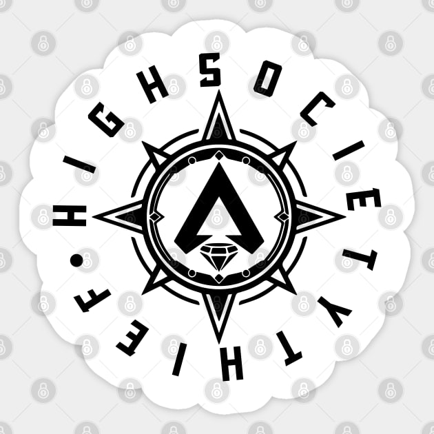 Apex Legend: High Society Theif Sticker by spaceranger